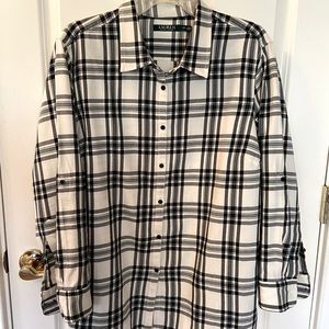 Ralph Lauren Plaid Button Down Shirt